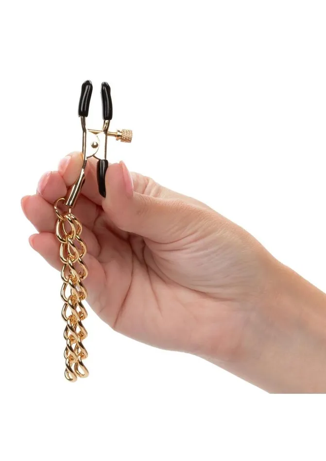Female Sex Toys Ride em Ride Em Premium Denim Collection Nipple Clamps