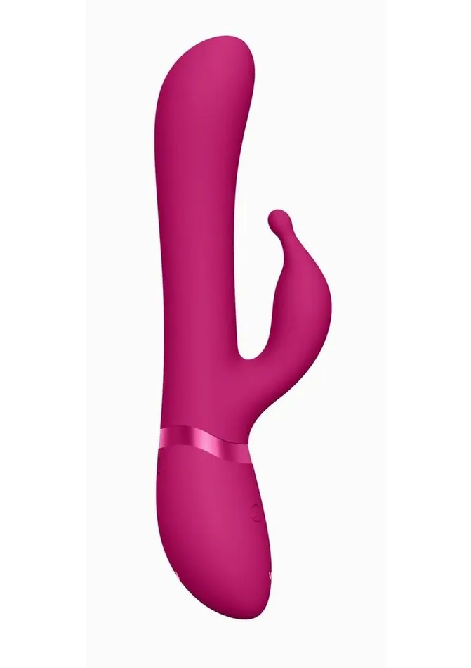Female Sex Toys Vive by Shots Vive Chou Rechargeable Silicone GSpot Rabbit and Clitoral Stimulator