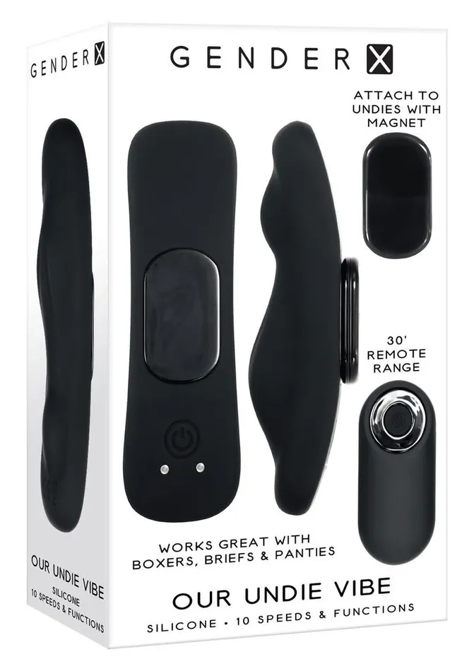 Gender X Gender X Our Undie Vibe Rechargeable Silicone Panty Vibe with Remote Control Female Sex Toys