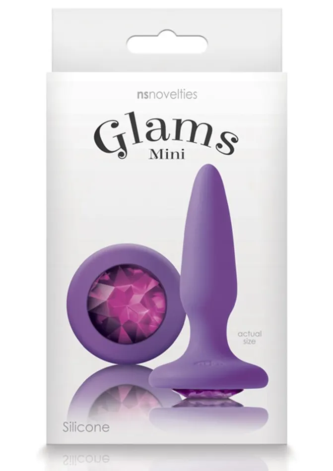 Glams Anal Glams Mini Silicone Butt Plug Glams Anal Glams Mini Silicone Butt Plug