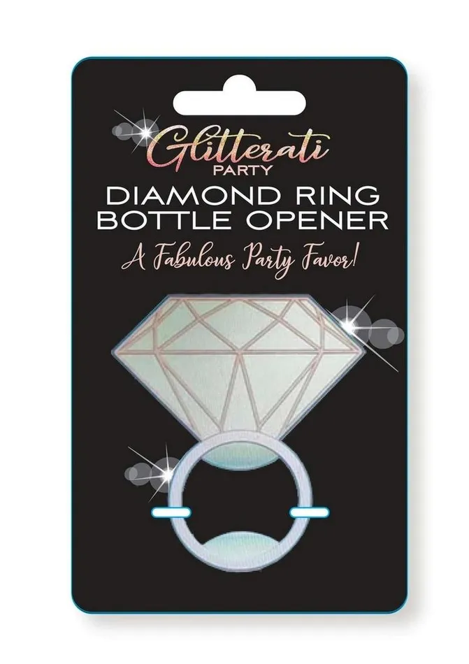 Glitterati Diamond Bottle Opener Candyprints Party Vibrators