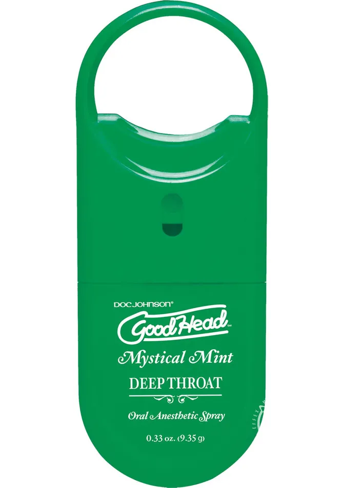 GoodHead Anal Goodhead Deep Throat ToGo Oral Anesthetic Spray Mint