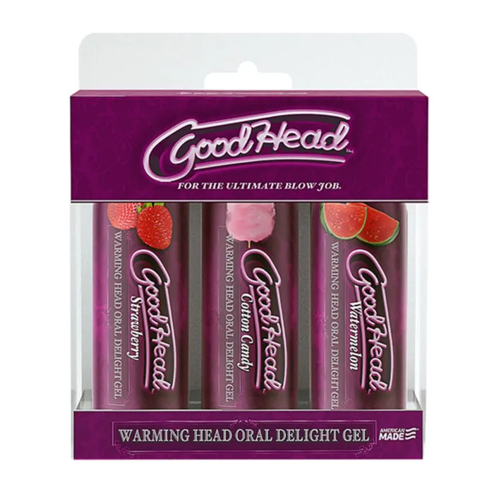 GoodHead GoodHead Warming Head Oral Delight Gel 3 Pack 2oz Enhancers