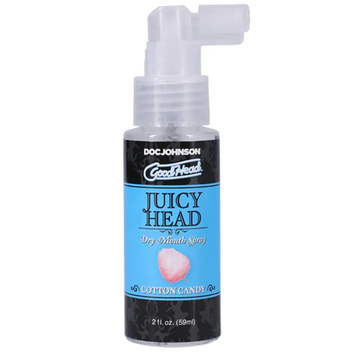 GoodHead Juicy Head Dry Mouth Spray Cotton Candy 2oz GoodHead Enhancers