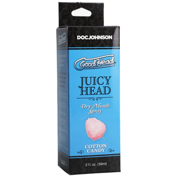 GoodHead Juicy Head Dry Mouth Spray Cotton Candy 2oz GoodHead Enhancers