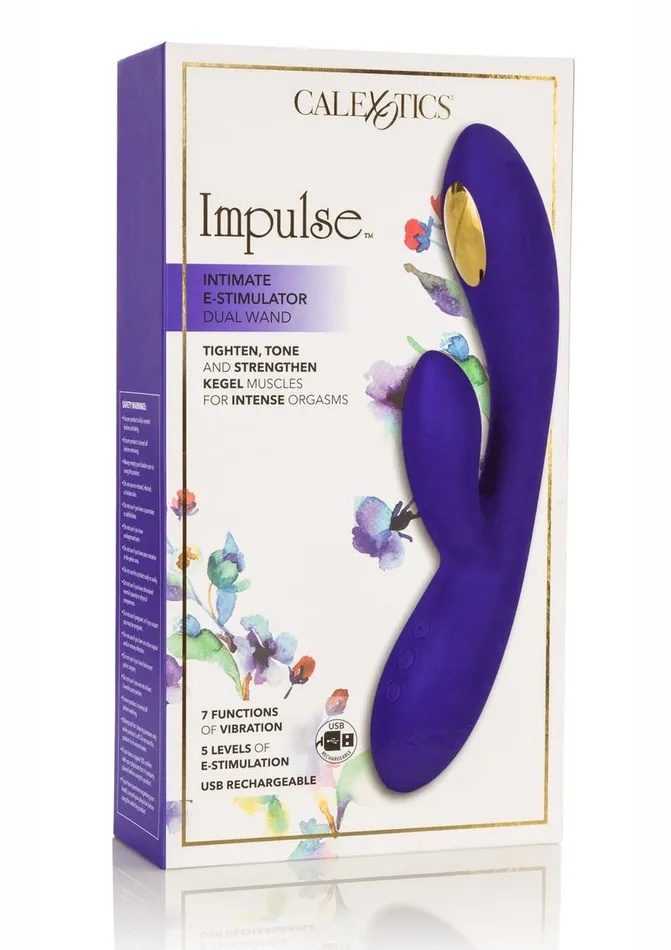 Impulse Female Sex Toys Impulse Intimate EStimulator Dual Wand Rechargeable Silicone Vibrator Impulse Female Sex Toys Impulse Intimate EStimulator Dual Wand Rechargeable Silicone Vibrator