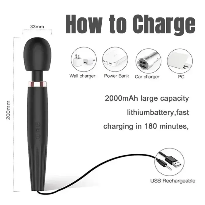 Inyarose Female Sex Toys Large Female Masturbation Vibrator