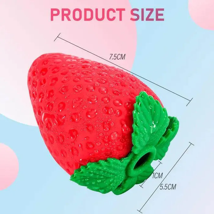 Inyarose Female Sex Toys Strawberry Suck Tease Vibrator