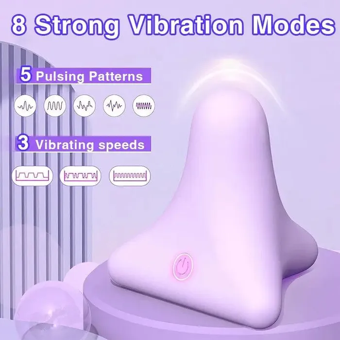 Inyarose Female Sex Toys Triangle Nipple Vibrator