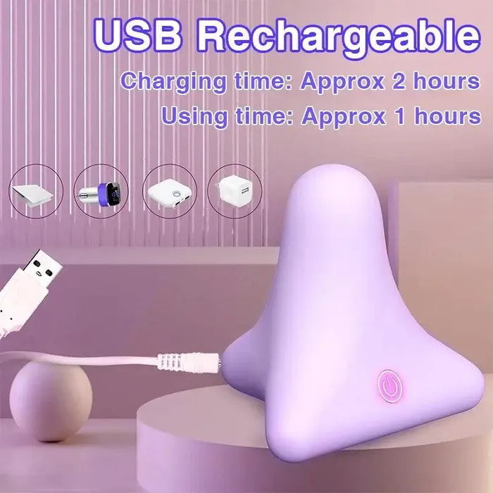 Inyarose Female Sex Toys Triangle Nipple Vibrator