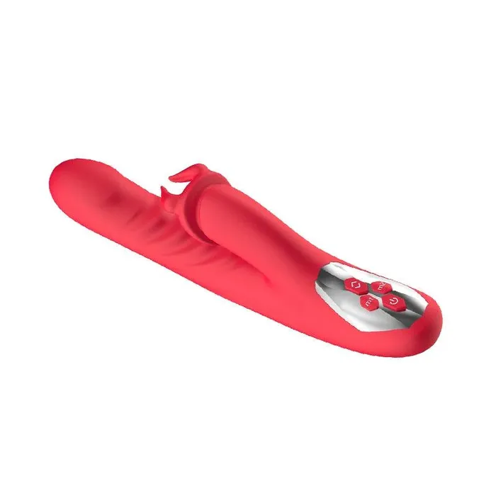 Inyarose Female Sex Toys Vibrating Telescopic Rabbit Vibrator