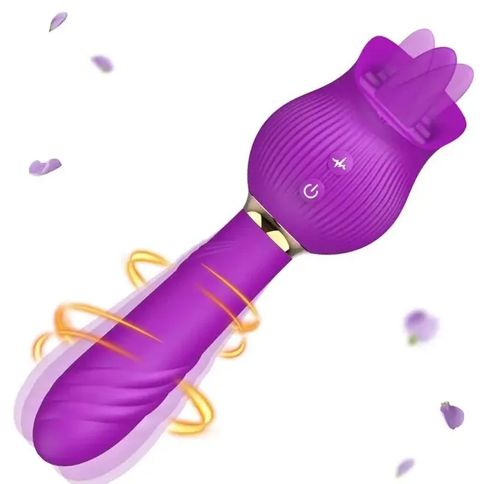 Inyarose Vibrators Rose GSpot Inverter Tongue Vibrator