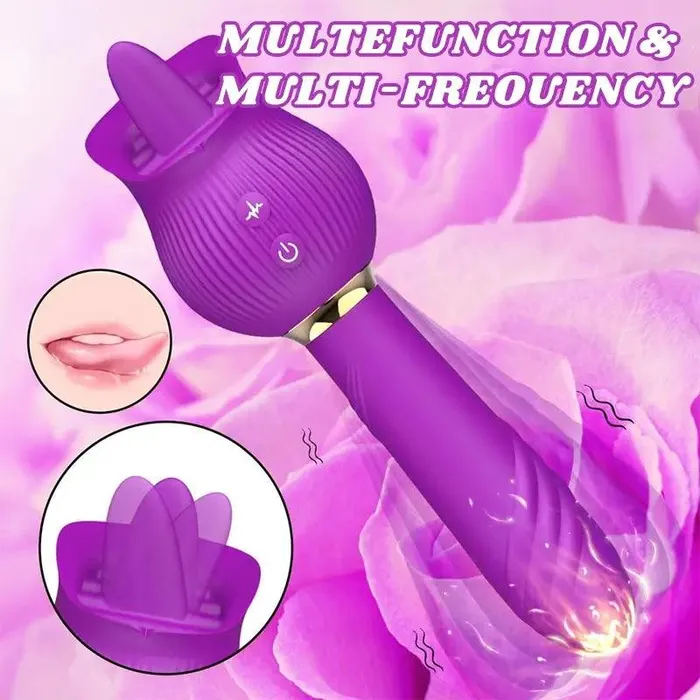 Inyarose Vibrators Rose GSpot Inverter Tongue Vibrator