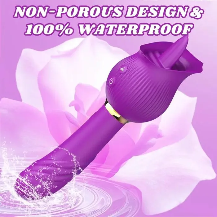 Inyarose Vibrators Rose GSpot Inverter Tongue Vibrator