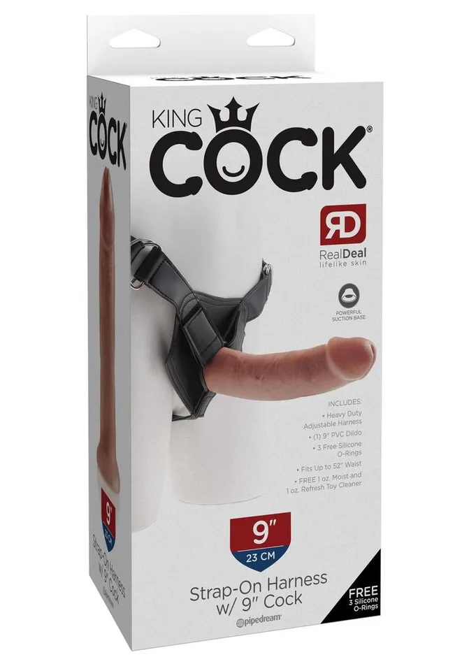 King Cock StrapOn Harness with Dildo King Cock Female Sex Toys King Cock StrapOn Harness with Dildo King Cock Female Sex Toys