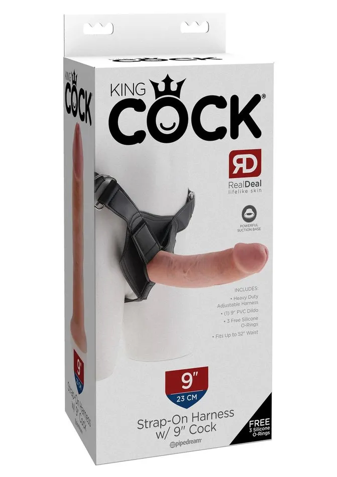 King Cock StrapOn Harness with Dildo King Cock Female Sex Toys King Cock StrapOn Harness with Dildo King Cock Female Sex Toys