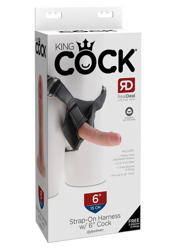 King Cock StrapOn Harness with Dildo King Cock Female Sex Toys King Cock StrapOn Harness with Dildo King Cock Female Sex Toys