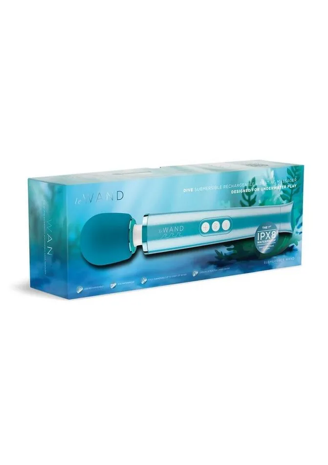 Le Wand Dive Submersible Rechargeable Silicone Vibrating Massager Le Wand Female Sex Toys Le Wand Dive Submersible Rechargeable Silicone Vibrating Massager Le Wand Female Sex Toys