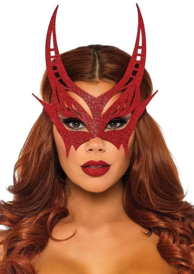Leg Avenue Glitter Devil Mask Leg Avenue Vibrators