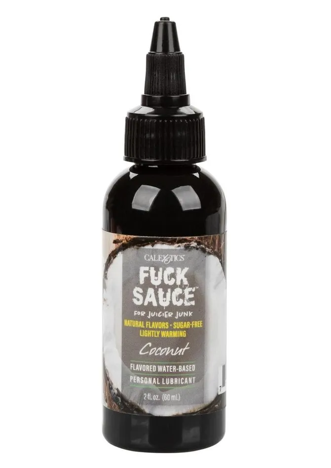 Lubricants Fuck Sauce Fuck Sauce Flavored Water Based Personal Lubricant Coconut