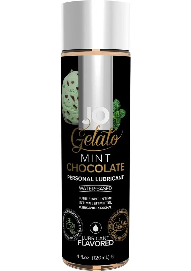 Lubricants System JO JO Gelato Water Based Flavored Lubricant Mint Chocolate