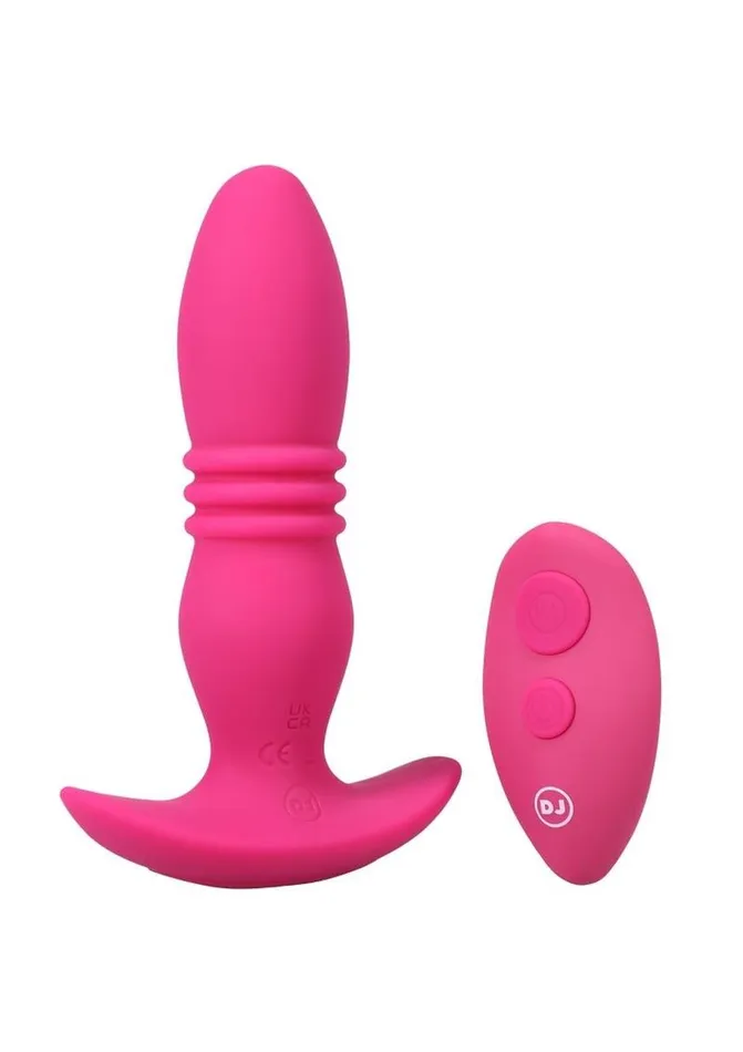 Male Sex Toys APlay APlay Rise Silicone Rechargeable Anal Plug with Remote Control