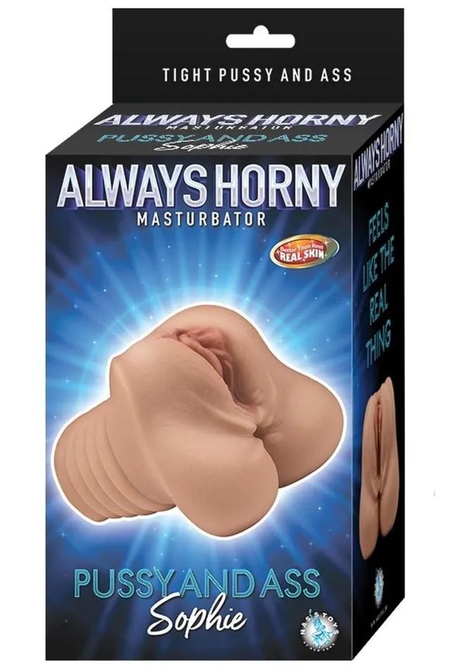Male Sex Toys Always Horny Always Horny Realistic Sophie Pussy and Ass Masturbator