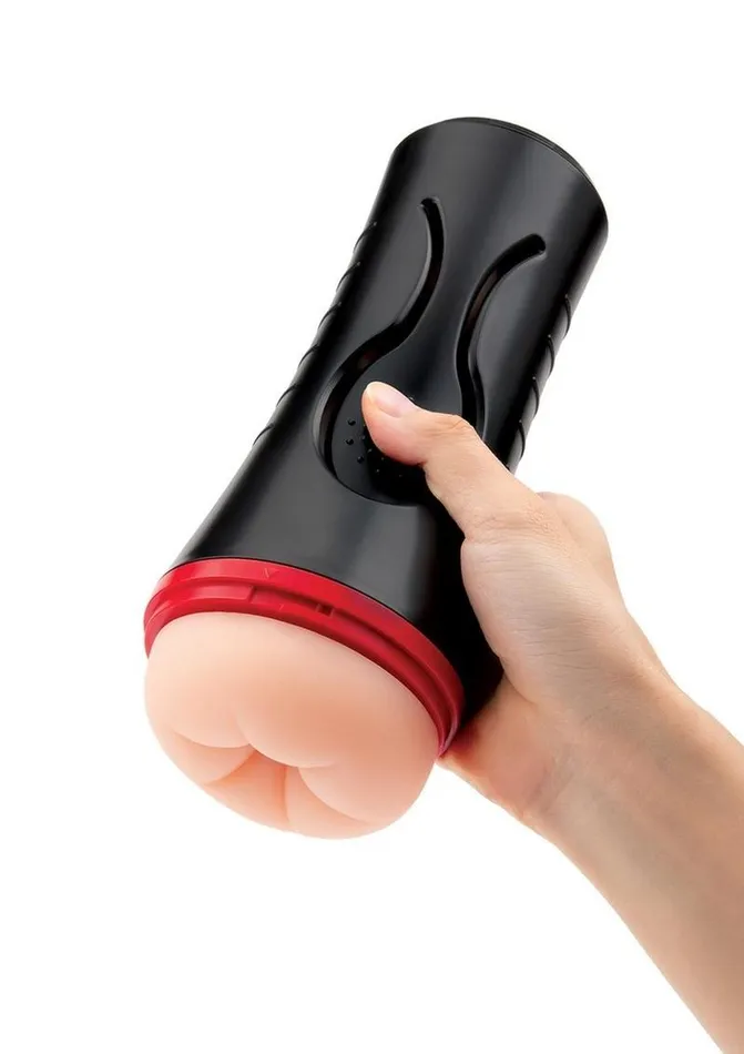 Male Sex Toys Envy Toys Envy Toys Squeezable Rear Clutch Vibrating Discreet Backdoor Stroker