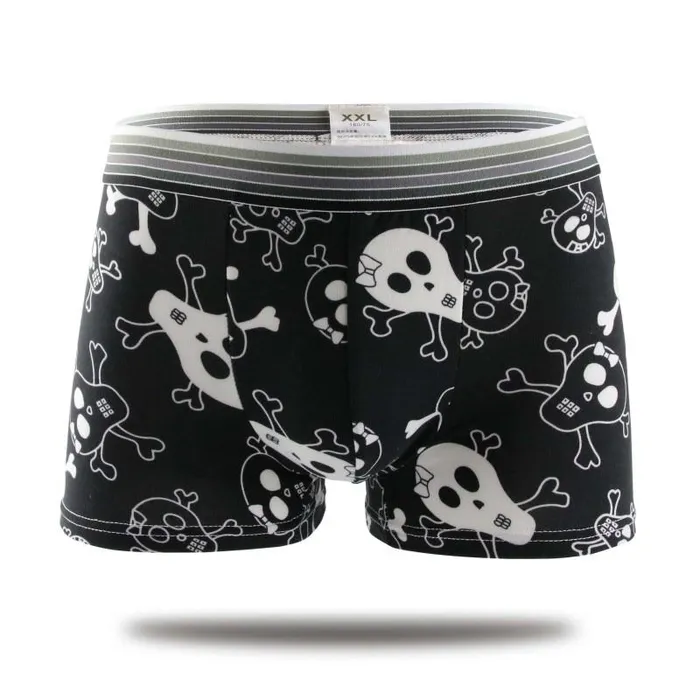 Male Sex Toys Ice Silk Soft Breathable Fashion Young Mens Boxers Cartoon Skull Personality U Pouch Seamless Underpants Versaley Male Sex Toys Ice Silk Soft Breathable Fashion Young Mens Boxers Cartoon Skull Personality U Pouch Seamless Underpants Versaley