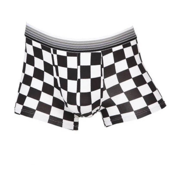 Male Sex Toys Ice Silk Soft Breathable Fashion Young Mens Boxers Cartoon Skull Personality U Pouch Seamless Underpants Versaley