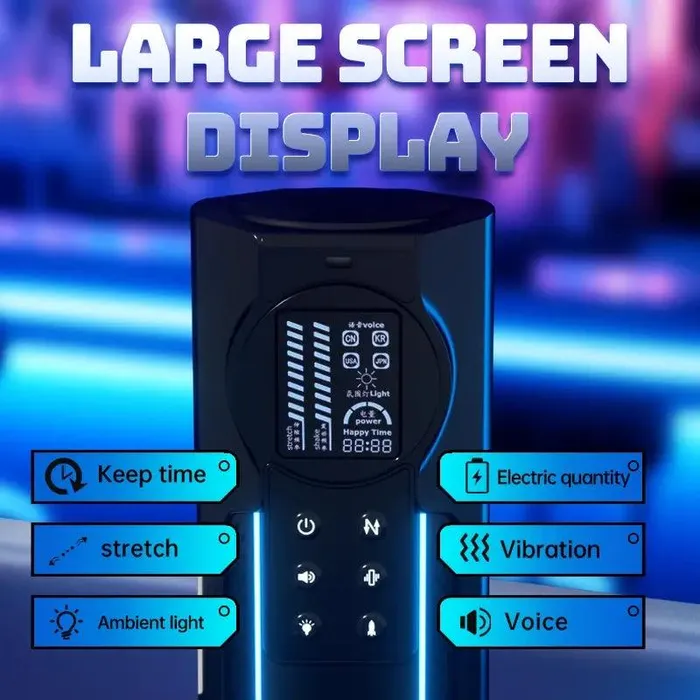Male Sex Toys Inyarose Self Retracting Male Masturbation Cup