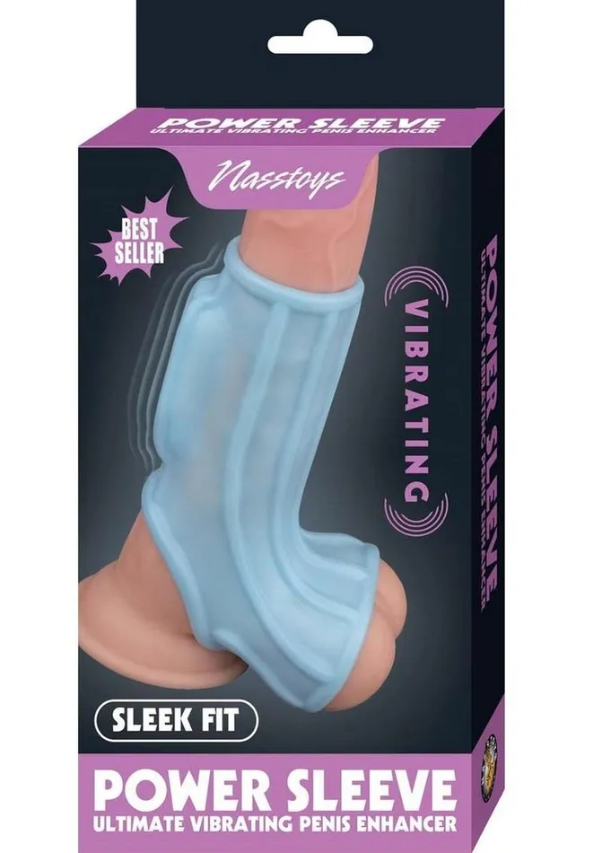 Male Sex Toys Nasstoys Vibrating Power Sleeve Sleek Fit