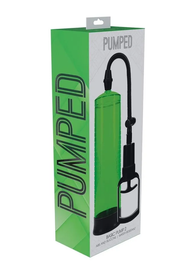 Male Sex Toys Pumped Pumped Basic Pump 2 Water Resistant Silicone Penis Pump