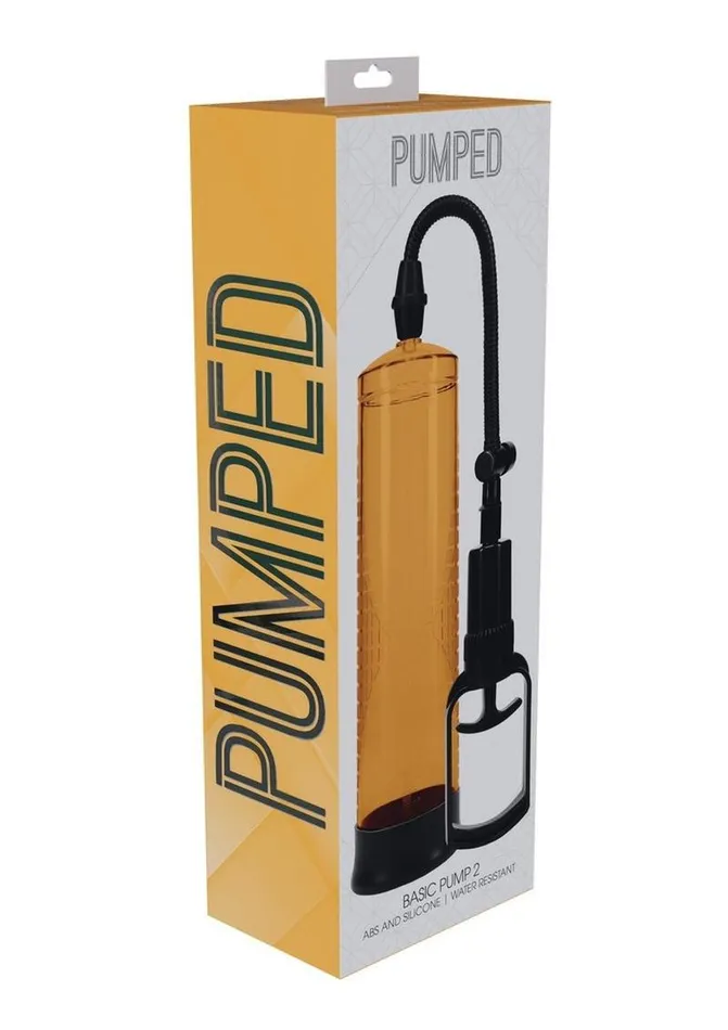 Male Sex Toys Pumped Pumped Basic Pump 2 Water Resistant Silicone Penis Pump