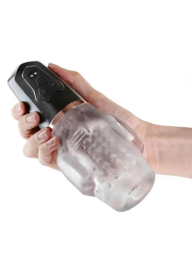 Male Sex Toys Renegade Renegade Avenger Rechargeable Mouth Stroker