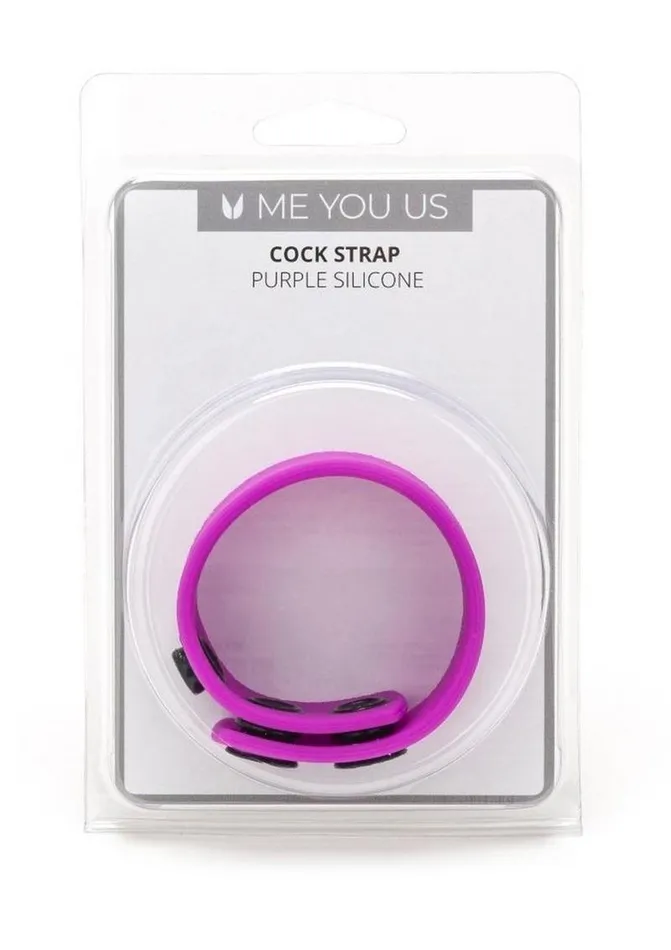 Me You Us Male Sex Toys ME YOU US Silicone Cock Strap