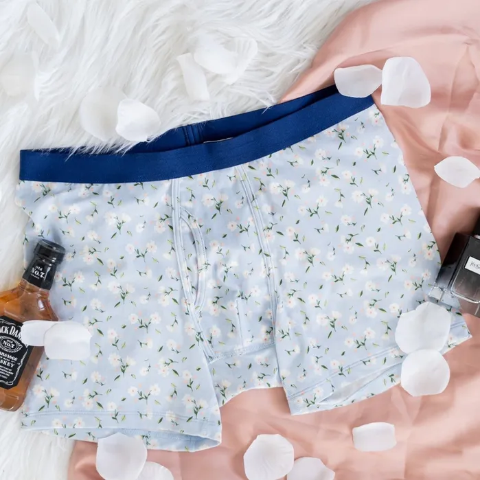 Mens Floral Boxer Briefs Mentionables Female Sex Toys