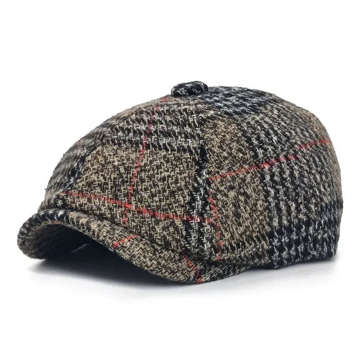 mysite Landek Newsboy Wool Cap Vibrators