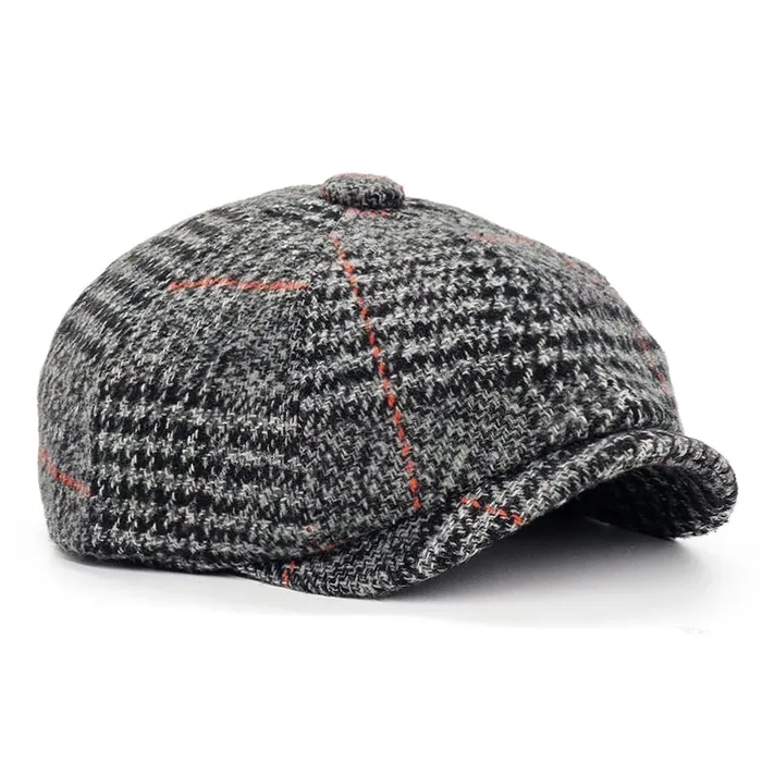 mysite Landek Newsboy Wool Cap Vibrators