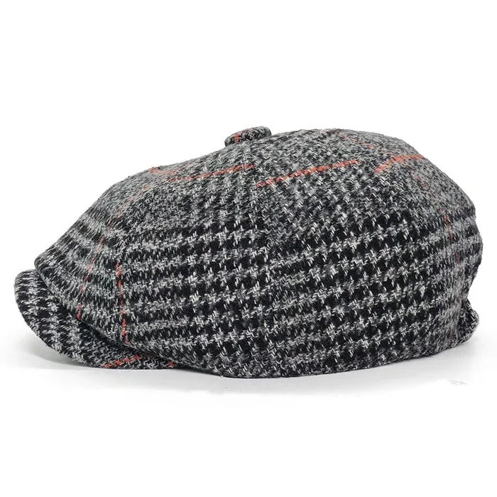 mysite Landek Newsboy Wool Cap Vibrators