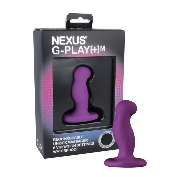Nexus Anal Nexus GPlay Plus Vibrating Butt Plug Purple Medium Nexus Anal Nexus GPlay Plus Vibrating Butt Plug Purple Medium