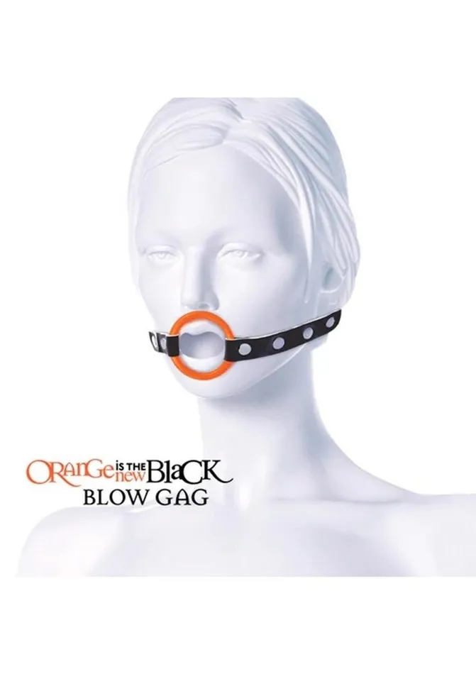 Orange is the New Black Restraints Orange Is The New Black Blow Gag Open Mouth Leather Gag