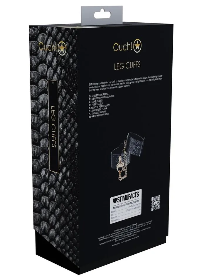 Ouch Florence Collection Leg Cuffs Ouch Couples