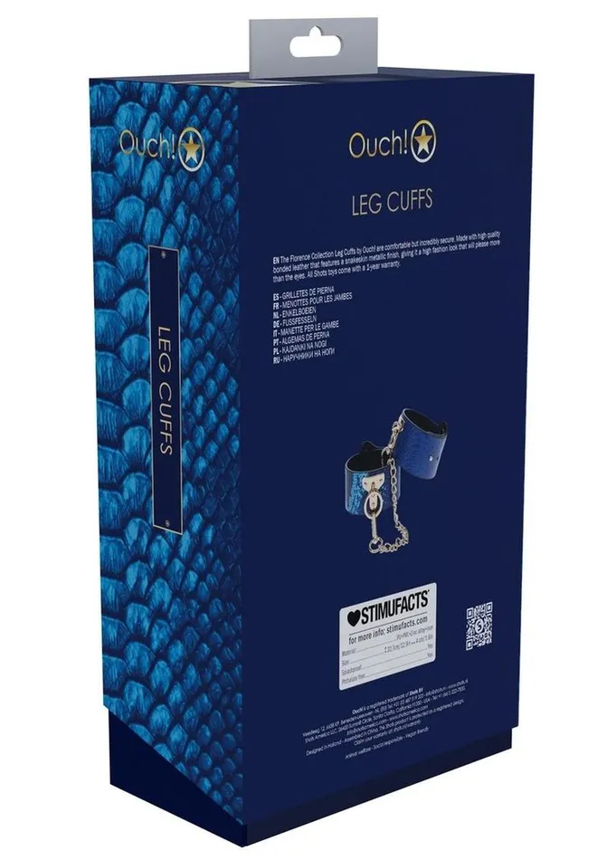 Ouch Florence Collection Leg Cuffs Ouch Couples