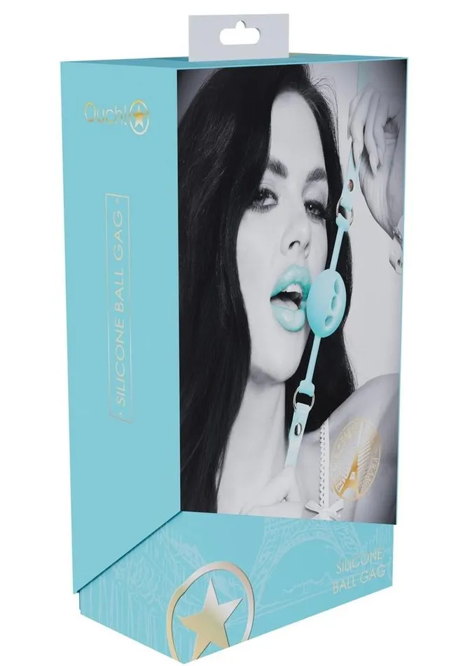 Ouch Paris Collection Silicone Ball Gag Ouch Male Sex Toys
