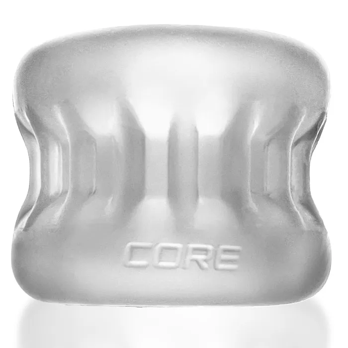 Oxballs Oxballs Core Gripsqueeze Ball Stretcher Clear Ice Male Sex Toys
