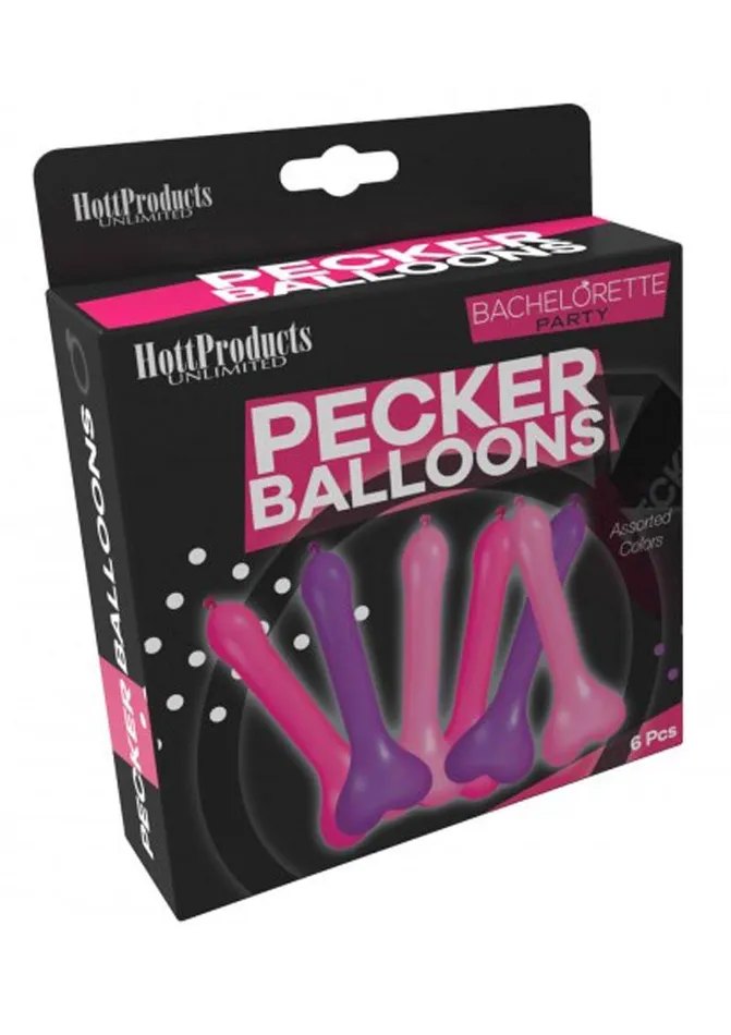 Pecker Balloons Bachelorette Vibrators
