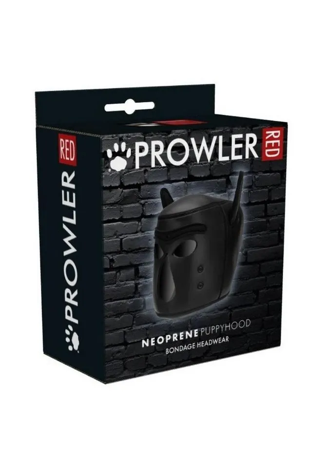 Prowler RED Restraints Prowler Red Neoprene Puppy Hood Bondage Headwear