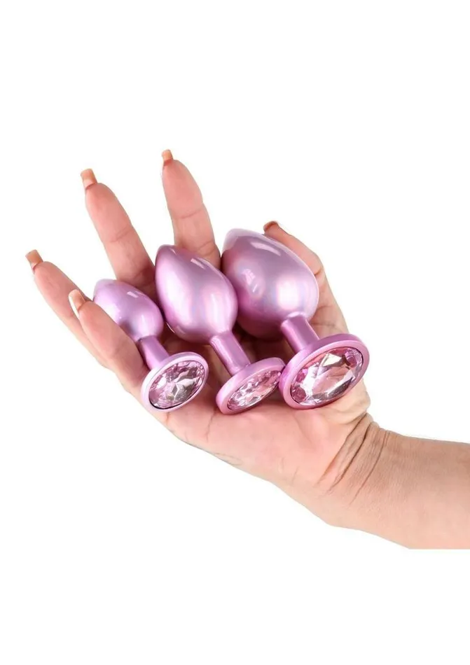 Rear Assets Trainer Chrome Plated Anal Plugs Kit 3pc Set Iridescent Rear Assets Anal Rear Assets Trainer Chrome Plated Anal Plugs Kit 3pc Set Iridescent Rear Assets Anal