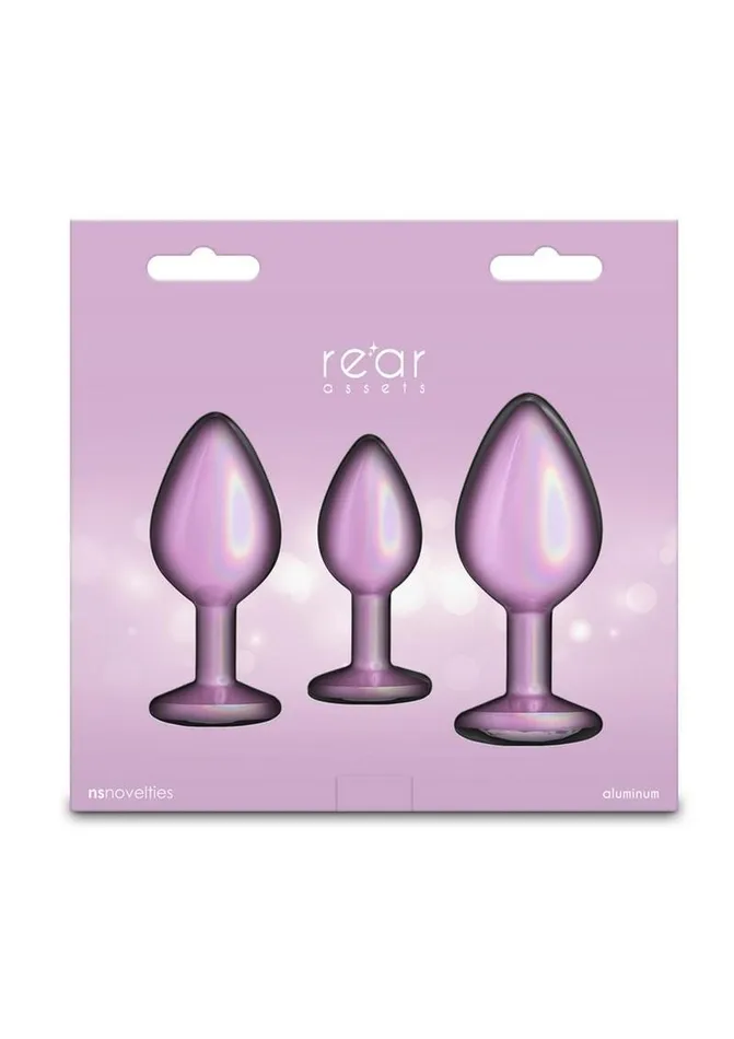 Rear Assets Trainer Chrome Plated Anal Plugs Kit 3pc Set Iridescent Rear Assets Anal Rear Assets Trainer Chrome Plated Anal Plugs Kit 3pc Set Iridescent Rear Assets Anal